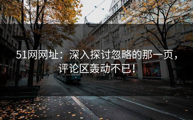 51网网址：深入探讨忽略的那一页，评论区轰动不已！